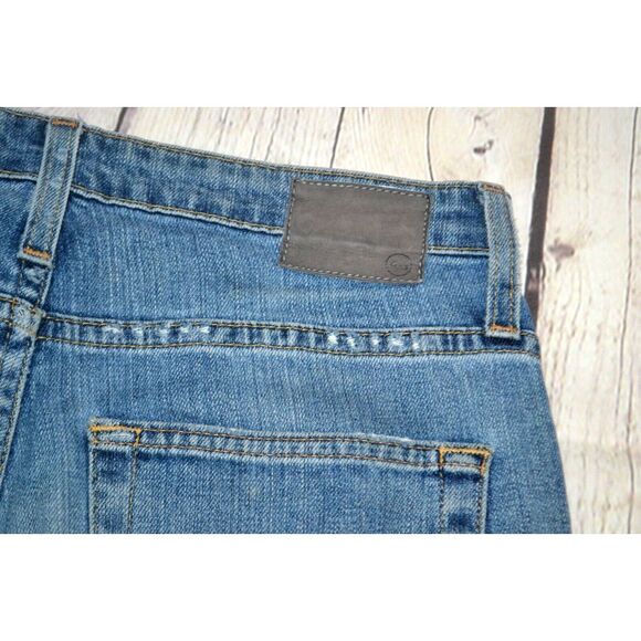 ADRIANO GOLDSCHMIED Women's The Phoebe High Waisted Tapered Leg Jeans SIZE 26R - Picture 4 of 10